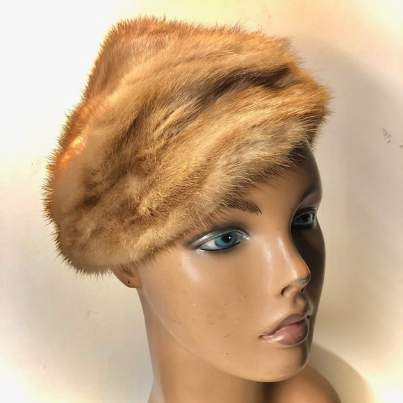 Vtg Saks 5th Avenue Vintage Mink Hat main image 8